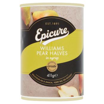 Epicure Pear Halves Syrup 410g