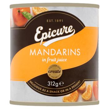 Epicure Mandarins in Fruit Juice 312g