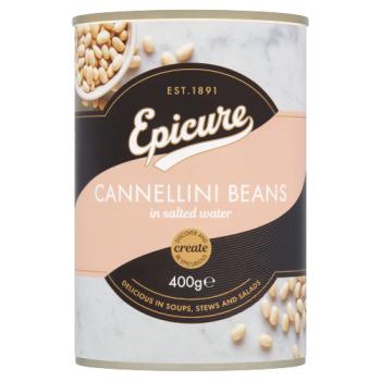 Epicure Cannellini Beans in Salted Water 400g