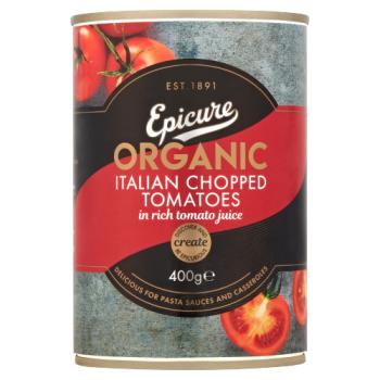Epicure Organic Italian Chopped Tomatoes 400g