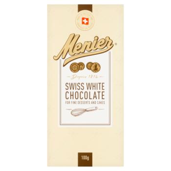 Menier Swiss White Chocolate 100g