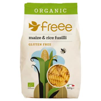 Freee Gluten Free Organic Maize & Rice Fusilli 500g
