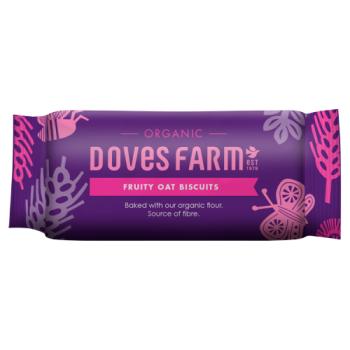 Doves Farm Organic Fruity Oat Biscuits 200g