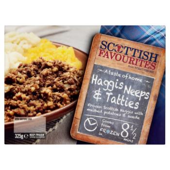 Scottish Favourites from Strathmore Haggis Neeps & Tatties 325g
