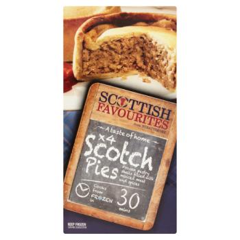 Scottish Favourites from Strathmore 4 Scotch Pies