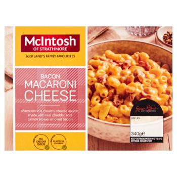 McIntosh of Strathmore Bacon Macaroni Cheese 340g
