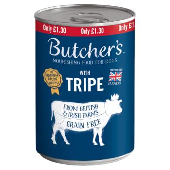 Butcher's Nourishing Food for Dogs with Tripe 400g