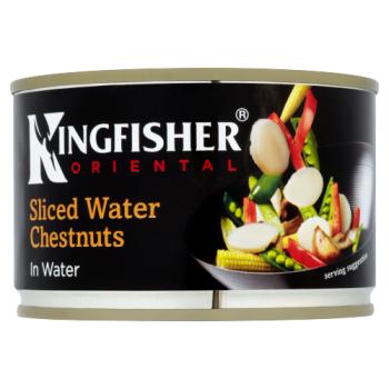 Kingfisher Oriental Sliced Water Chestnuts in Water 225g