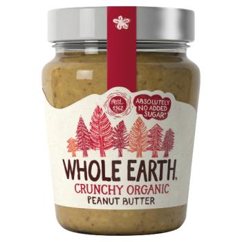 Whole Earth Crunchy Organic Peanut Butter 227g