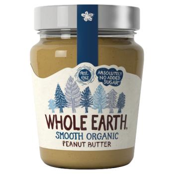 Whole Earth Smooth Organic Peanut Butter 227g