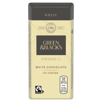 Green & Black White Chocolate Mini Bar