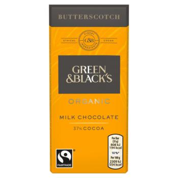 Green & Black Mini Milk Choc With Butte
