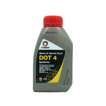 Comma Brake & Clutch Fluid Dot 4 Synthetic