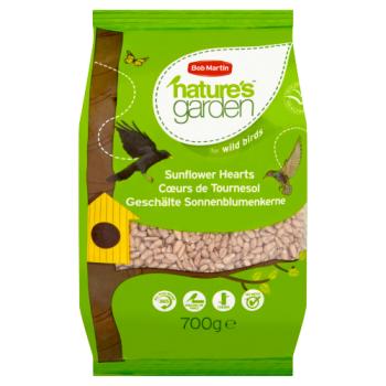 Bob Martin Nature's Garden Sunflower Hearts for Wild Birds 700g