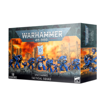 Warhammer 40,000 Space Marines Tactical Squad 