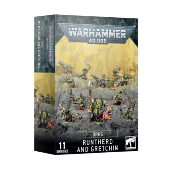 Warhammer 40,000 Orks Runtherd & Gretchin 