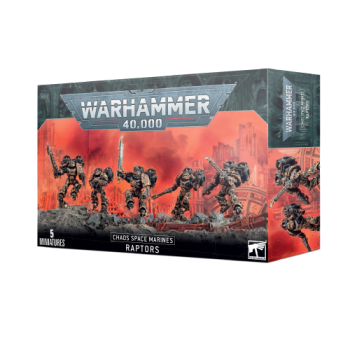 Warhammer 40,000 Chaos Space Marines Raptors 