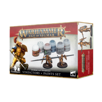 Warhammer Age of Sigmar Stormcast Eternals Vindictors & Paints Set 