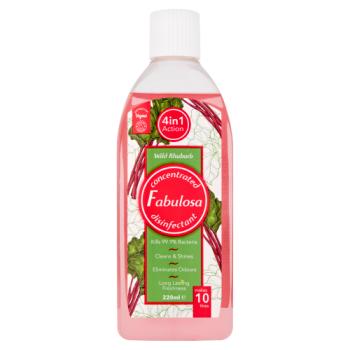 Fabulosa Wild Rhubarb Concentrated Disinfectant 220ml