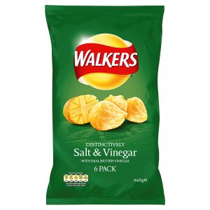 Walkers Salt&vinegar     6pk