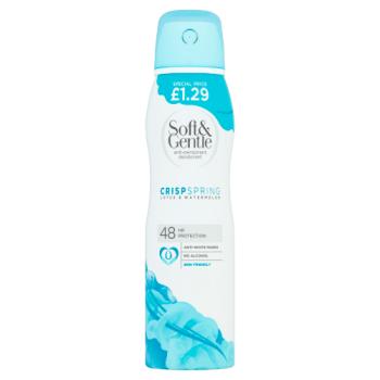 Soft & Gentle 48hr Protection Anti-Perspirant Deodorant Crisp Spring Lotus & Watermelon 150ml