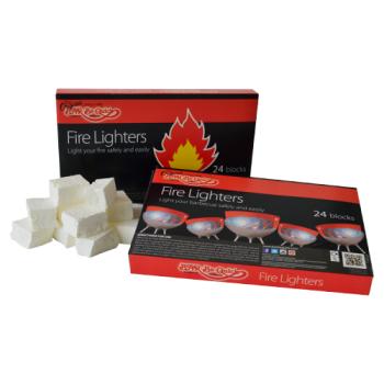 Bar-Be-Quick Lighting Blocks 24 Pack