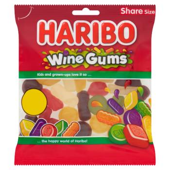 HARIBO Wine Gums Bag 180g