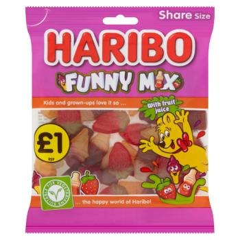 HARIBO Funny Mix Bag 160g £1PM