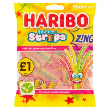 HARIBO Rainbow Strips Z!ng 130g