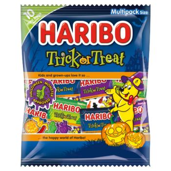 HARIBO 10 Trick or Treat Mini Bags 160g