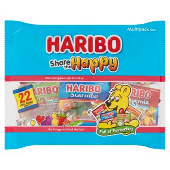 HARIBO Share the Happy Multipack Bag 352g