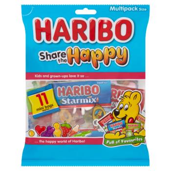 HARIBO Share the Happy Multipack Bag 176g