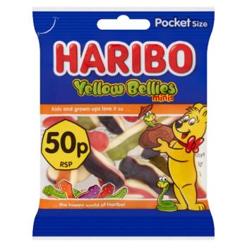 HARIBO Yellow Bellies Minis Bag 60g 