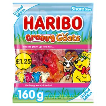 HARIBO Limited Edition Groovy Goats 160g