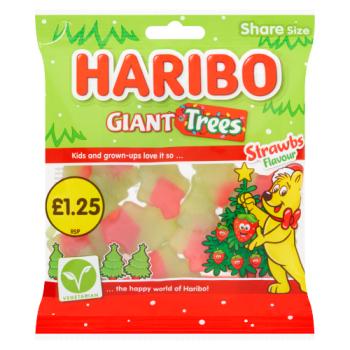 HARIBO Giant Trees Strawbs Flavour 140g