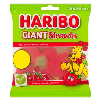 HARIBO Giant Strawbs 140g