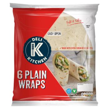 Planet Deli 9in Plain Tortilla 6pk