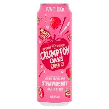 Crumpton Oaks Cider Co Strawberry Fruity Cider 568ml
