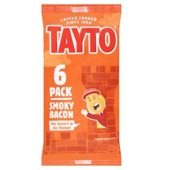 Tayto Smoky Bacon 6 x 25g