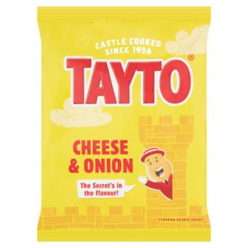 Tayto Cheese & Onion Flavour Potato Crisps 37.5g