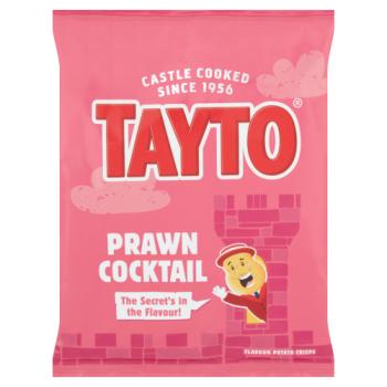 Tayto Prawn Cocktail Flavour Potato Crisps 37.5g
