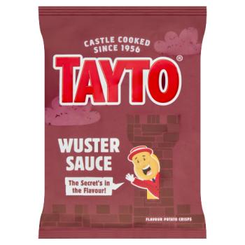 Tayto Wuster Sauce Flavour Potato Crisps 32.5g