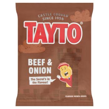 Tayto Beef & Onion Flavour Potato Chips 32.5g