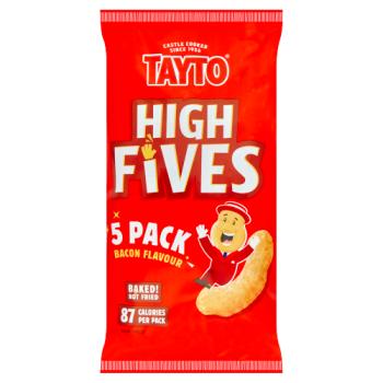 Tayto High Fives Bacon Flavour 5 x 17g