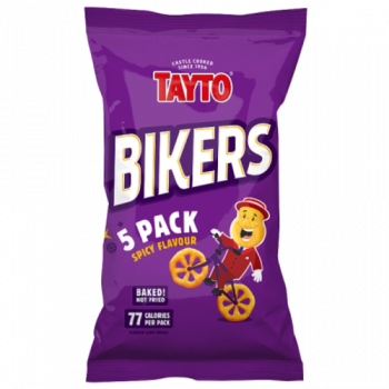 TAYTO Bikers Spicy Flavour Corn Snacks 5 x 16g