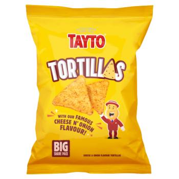 Tayto Cheese & Onion Flavour Tortillas 180g