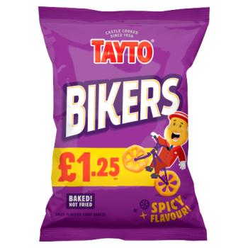 Tayto Bikers Spicy Flavour Corn Snacks 45g
