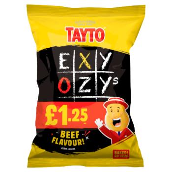 Tayto Beef Flavour Corn Snacks 50g
