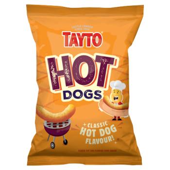 Tayto Classic Hot Dog Flavour Corn Snacks 65g