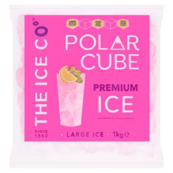 The Ice Co Polar Cube Premium Ice Large 1kg